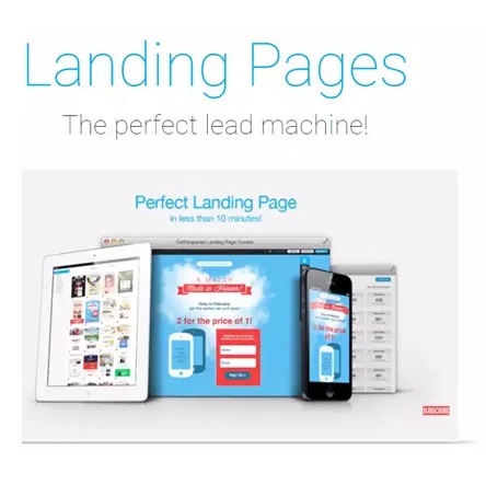 Build landing page